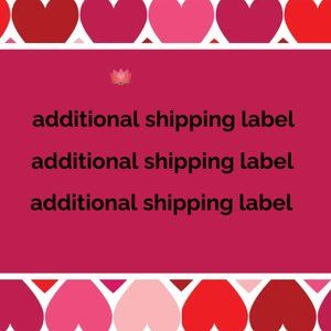 additional shipping label